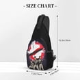 thumbnail image 3 of Ghostbusters Movie Sling Bag Crossbody Backpack Chest Bags Diagonally Travel Daypack For Women Men Adults Teen, 3 of 8