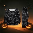 thumbnail image 6 of Family Matching Halloween Pjs featuring Holiday Pajamas for Women and Soft Womens Pjs for Adult Festive Theme Sleepwear Nightwear Lounge Apparel Outfits, 6 of 6