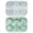 Mint Green, variant on CMrtew Ice Cube Tray, 2 inch Rose Ice Cube Trays with Covers, 6 Cavity Silicone Rose Ice Ball Maker, Easy Release Large Ice Cube Form for Chilled Cocktails, Whiskey, Bourbon & Homemade Juice