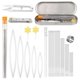 thumbnail image 1 of 74 Pcs Beading Needles Set for Jewelry Making Various Sizes, 1 of 5