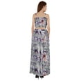 thumbnail image 4 of Bimba 2 Pcs Sexy Beach Party Wear Dress For Womens Printed Smocked Crop Top & Long Skirt CoordSet, 4 of 7