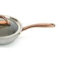 thumbnail image 3 of BergHOFF Ouro Gold 18/10 Stainless Steel 9.5" Deep Skillet with Glass Lid 3.1qt., 3 of 6