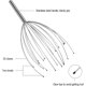thumbnail image 2 of Head Massager, Scalp Massage with 20 Branches Massage Device, Relaxing Stress Scalp Head Massager for Deep Relaxation and Better Sleep, 2 of 5