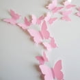 thumbnail image 1 of 24 pegatinas de pared extraíbles de mariposas 3D para decoración del hogar y la habitación., 1 of 7