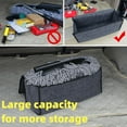thumbnail image 5 of Gray Anti Slip Compartment Boot Storage Organizer Tool Car Storage Bag Car Trunk Organizer Soft Felt Storage Box Car Accessories, 5 of 8