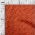 thumbnail image 2 of oneOone Cotton Flex Orange Fabric Halloween Dress Material Fabric Print Fabric By The Yard 40 Inch Wide, 2 of 4