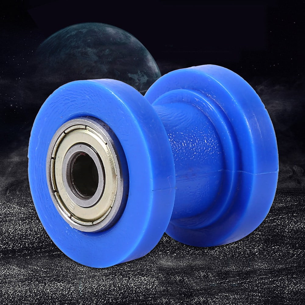Rodillo Tensor De Cadena Para Moto Y Bicicleta - Diámetro Interno 8 Mm, Guía Antidesgaste