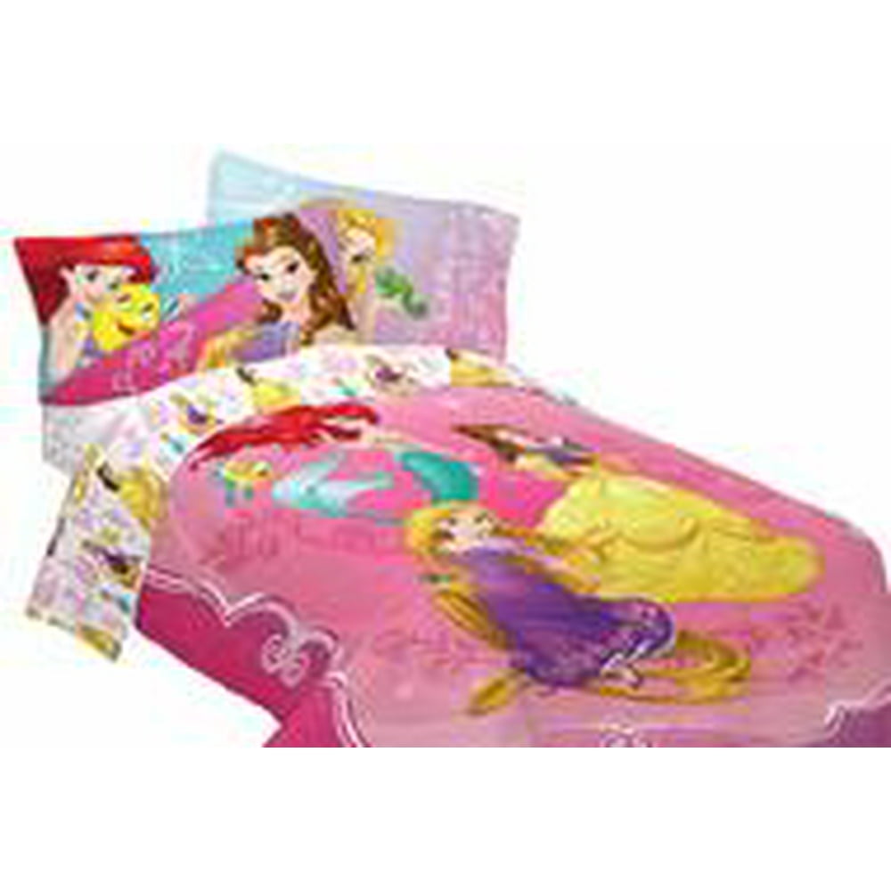 Disney Princess Bedazzling Princess Reversible Twin & Full Bedding