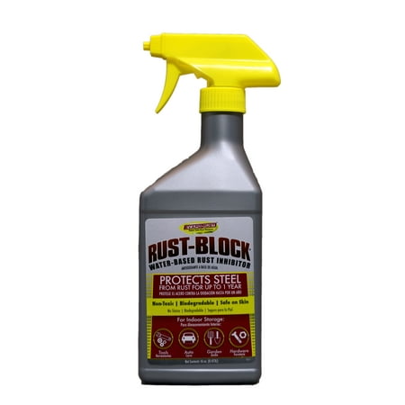 Rust-Block™ by Evapo-Rust®, Keeps Metal Rust Free for up to 12 Months when Stored Inside,