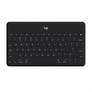 Logitech Keys-To-Go Super-Slim and Super-Light Bluetooth Keyboard for iPhone, iPad, and Apple TV, Black