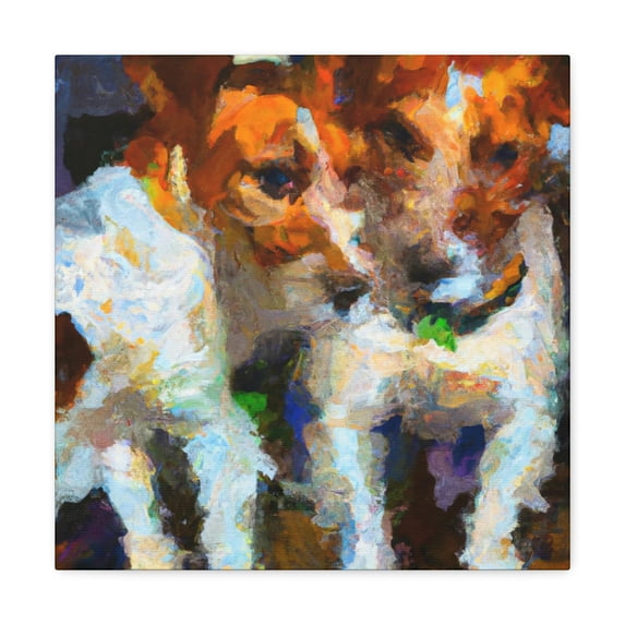 Jack Russell Terrier bliss - Canvas