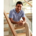thumbnail image 6 of Real Essentials 3 Pack: Men's Short Sleeve Golf Polo Casual Workout Sports Moisture Wicking Collared Shirt (Big & Tall), 6 of 6