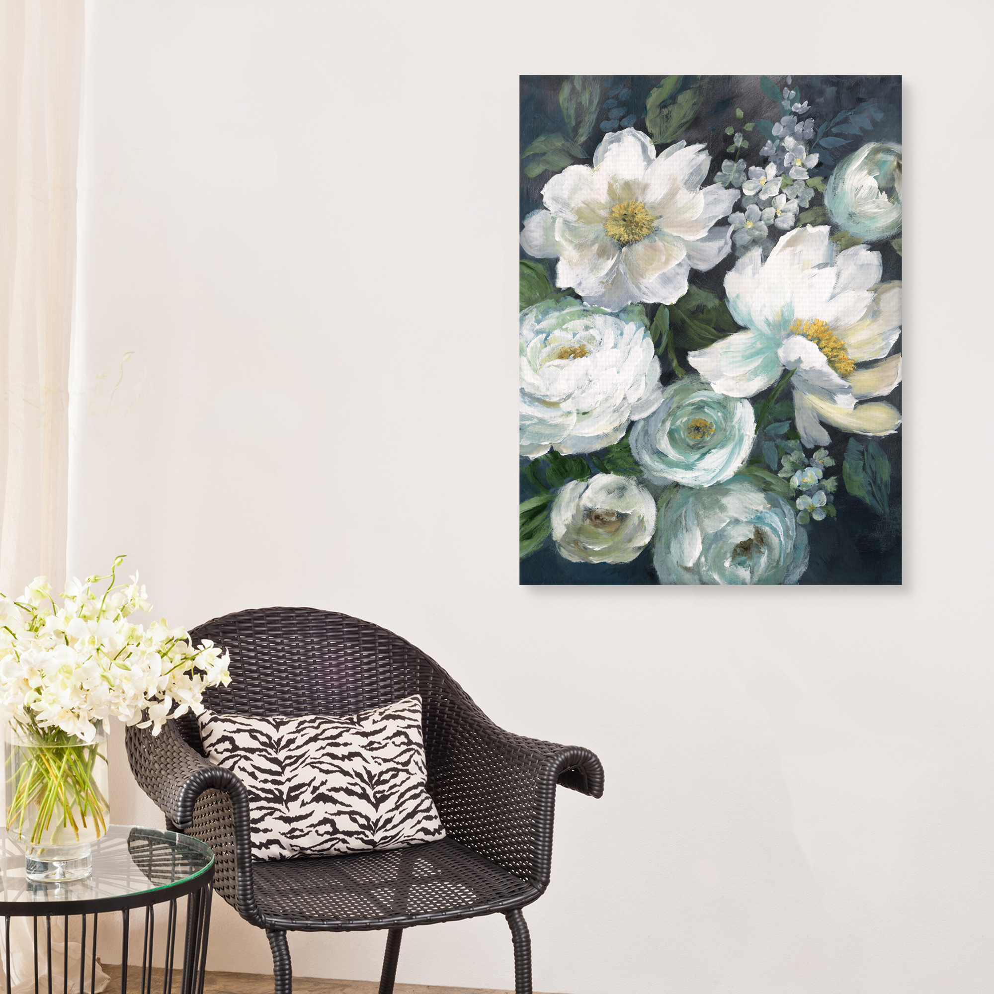 Nocturnal Radiance I by Nan Canvas Art Print