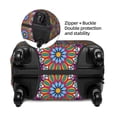 thumbnail image 4 of Daiia Mandala Luggage Cover, Thickened Washable Travel Luggage Covers, Elastic Unique Baggage Covers for 18-20 inch Luggage-Medium, 4 of 9