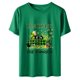 thumbnail image 4 of Puntoco, camisetas con estampado del Día de San Patricio y cuello redondo para mujer, blusas femeninas cómodas a la moda, tops Puntoco Puntoco-114, 4 of 8