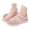 Rose Gold, variant on Ruyang Girls Sandals Flower Open Toe Flats Ankle Adjustable Strap Sandal Kids Summer Cute Rubber Princess Flat Shoes