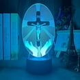 thumbnail image 5 of YSITIAN 3D Jesus Cross Night Light Lamp Illusion 7 Color Changing Touch Switch Table Desk Decoration Lamps Acrylic Flat ABS Base USB Cable Birthday Gift YT05-479, 5 of 5