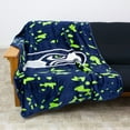 thumbnail image 4 of Seattle Seahawks 50 x 60 Teen Adult Unisex Comfy Throw Blanket, 4 of 5