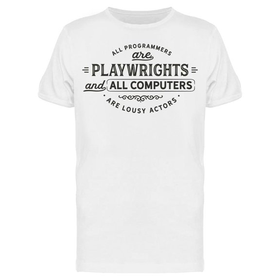 Programmers Vs Computers Tee Men's -Image by Shutterstock