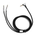 thumbnail image 1 of Cable de audio, Accesorio de Reemplazo de cable de auriculares resistente a la corrosión de cobre sin oxímeno 1.2m/3.9 pasteles para el cable de auriculares para pistas, 1 of 7