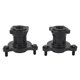 thumbnail image 3 of Bujes de llanta de rueda de freno delantero, cubo de rueda de 17mm y 20mm con 3 pernos de rodamiento para bicicleta de 110cc, 125cc, ATV, Quad Go Kart, 2 uds., 3 of 8