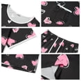 thumbnail image 5 of UVN Pajamas Sets for Women 2 Piece Lounge Set Short Sleeve Tops and Shorts Soft Pj Set Sleepwear Loungewear, 5 of 9