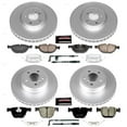 thumbnail image 2 of PowerStop Front and Rear Geomet Coated Brake Rotor and Pad Kit Fits: BMW Select Models CRK6145, 2 of 5
