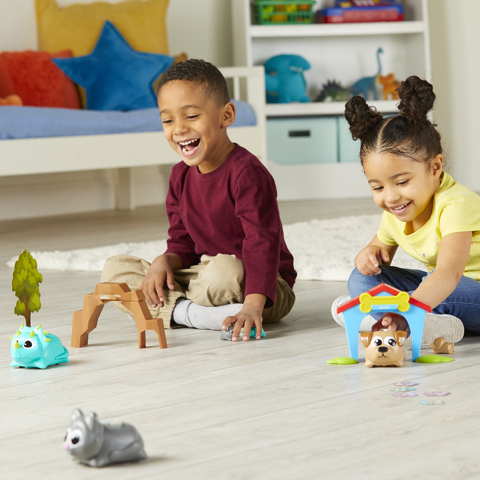 Learning Resources Coding Critters Rumble & Bumble, Interactive Coding Toy, Ages 4+