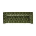 thumbnail image 6 of Jennifer Taylor Home Alto 88" Tufted Chesterfield Sofa Olive Green Velvet, 6 of 10
