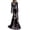 wei163-Dark Purple1-Womens Dress, variant on IWRICH Skeleton Halloween Dresses for Women 3D Digital Print Velvet Floral Dress Halloween Goth Parties and Events