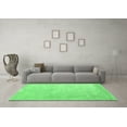 thumbnail image 3 of Ahgly Company Indoor Square Abstract Emerald Green Contemporary Area Rugs, 8' Square, 3 of 4