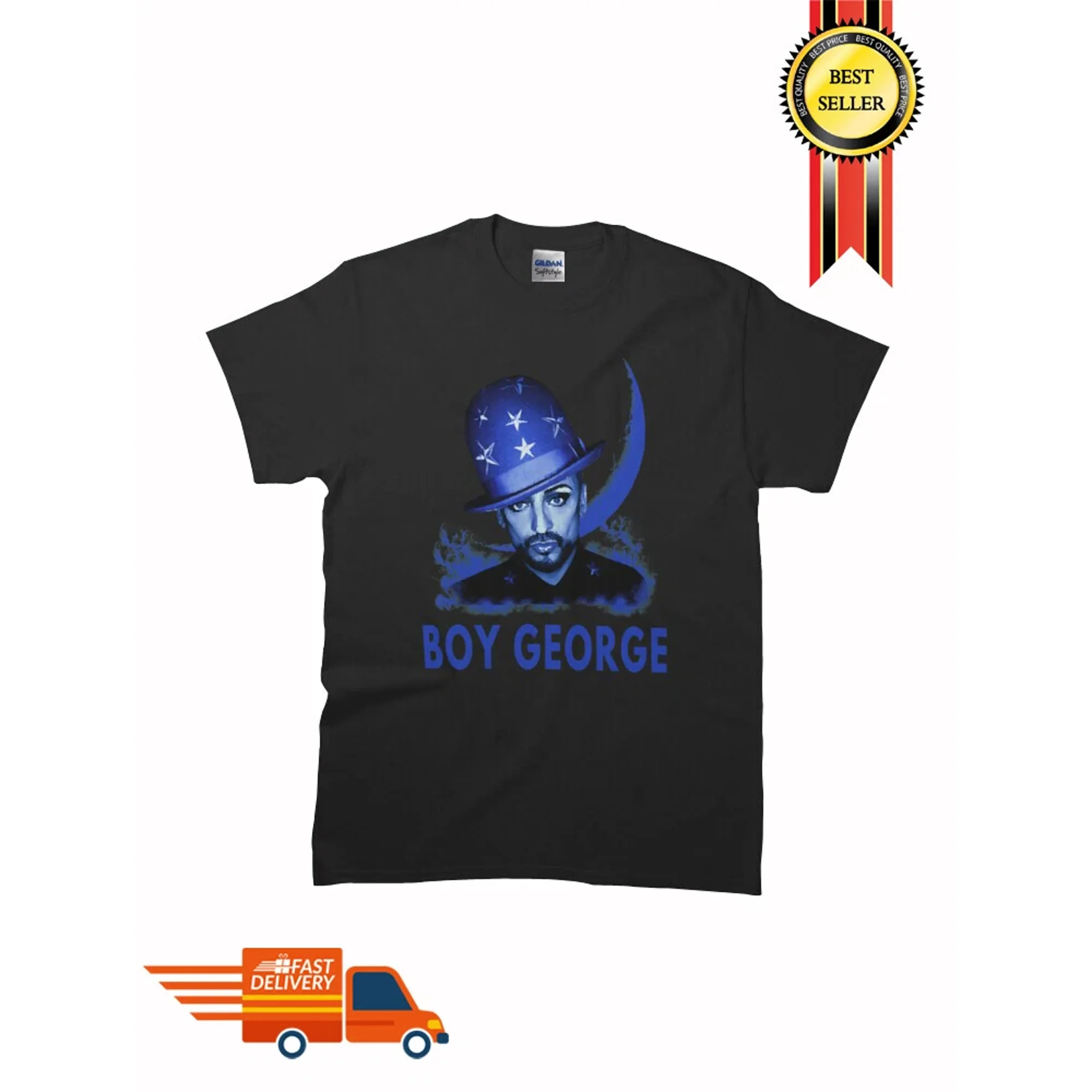 New Boy George - Karma Chameleon Classic Premium MAN WOMAN T-Shirt SIze S-5XL