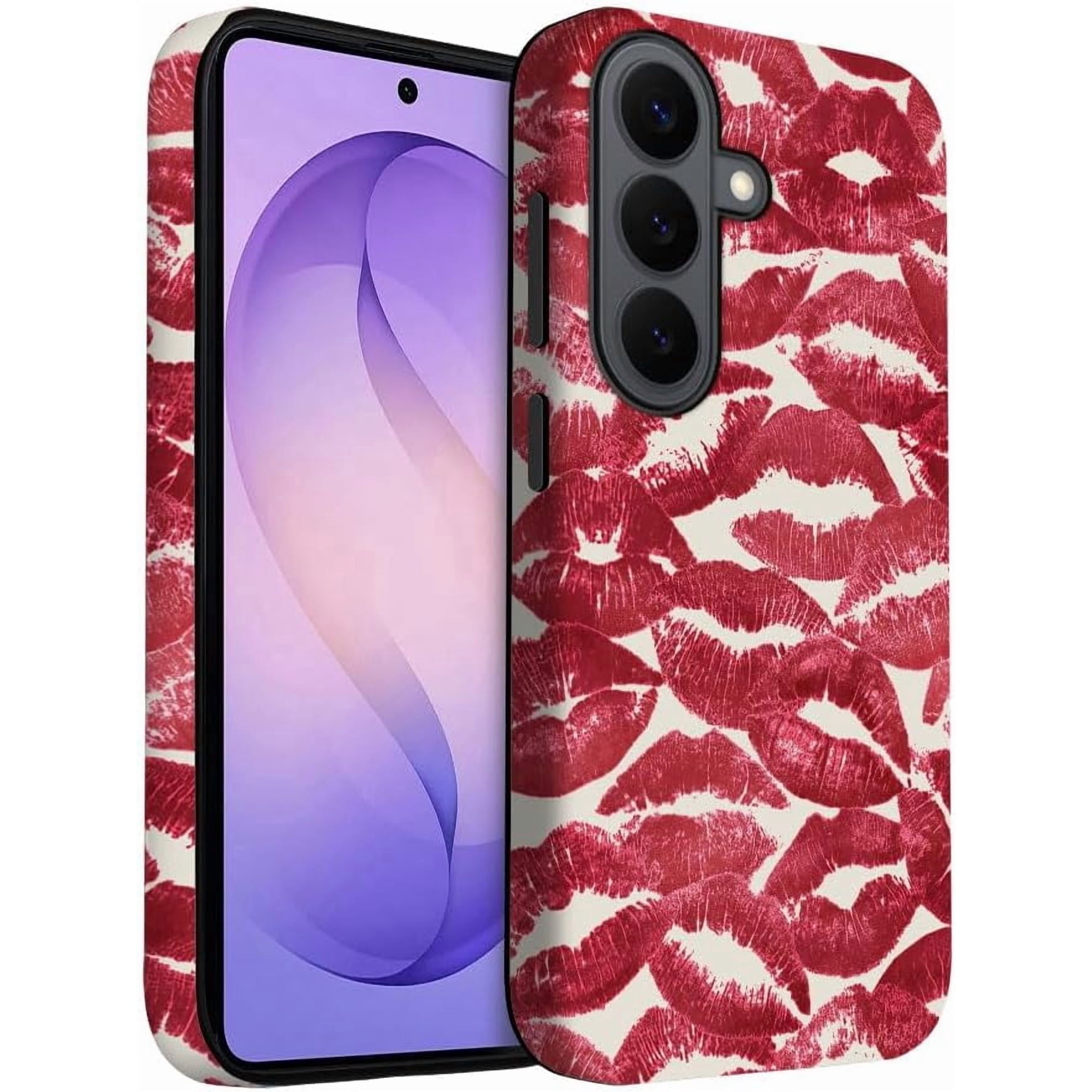 Case for Samsung Galaxy S26 Plus Case | Red Lips | Slim Drop Protection Design
