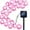 Pink, variant on HESHENG Solar Lotus Flowers String Lights, Waterproof 40ft 100LEDs Lights Fairy Lights Outdoor 8 Modes Festival Lighting for Patio Yard Tree Wedding Party Christmas Decoration, Multicolor