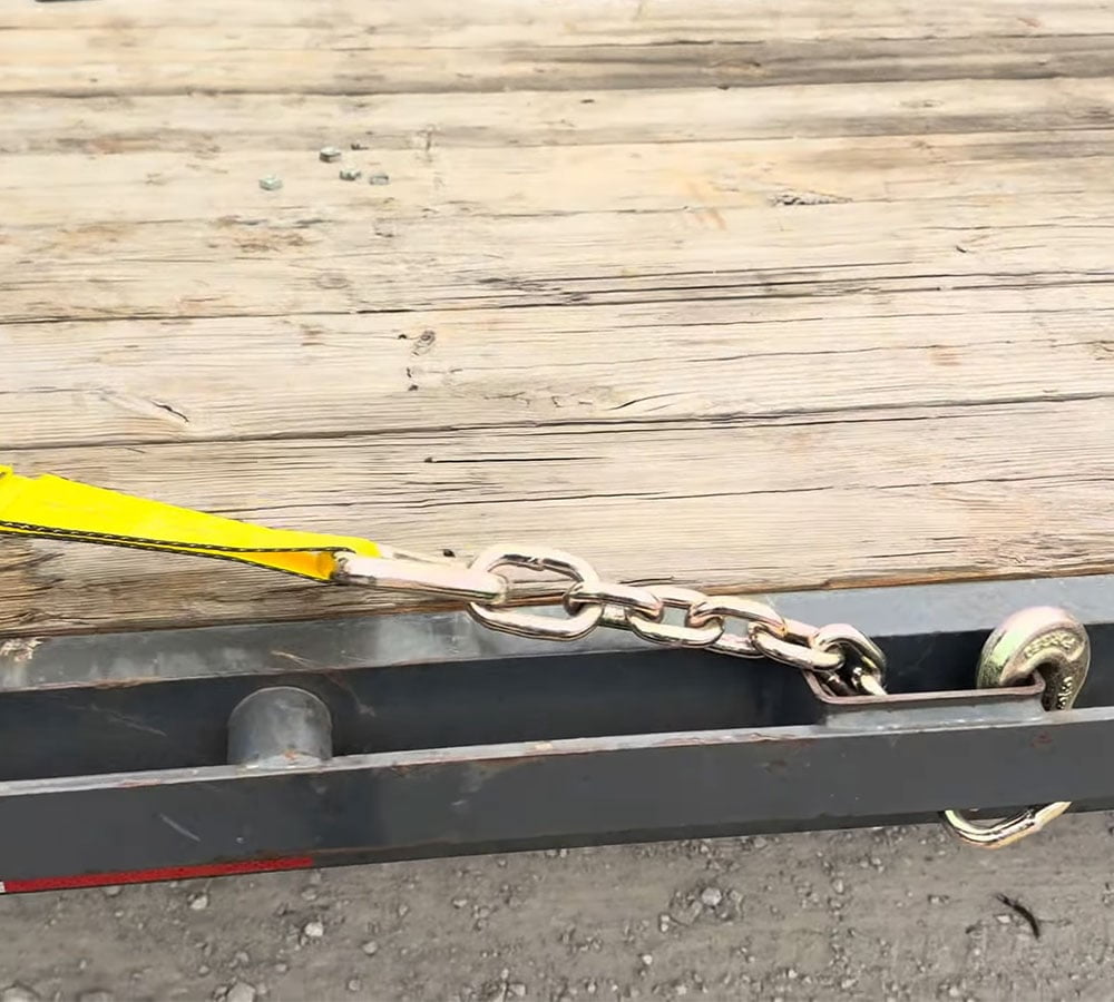 (10 Pack) 2" x 30' Ratchet Straps w/Chain, WLL 3400 Tie Down Strap
