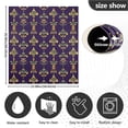 thumbnail image 5 of Yayeee Magnetic Dishwasher Cover for The Front Decoration Home Kitchen Machine Sticker Protector, Purple Flowers Pattern, 5 of 6