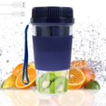 thumbnail image 3 of Portable Blender 300ML Electric Smoothie Blender 2/10 Blades Personal Blender Mini Juicer Cup 1500mAh USB Rechargeable Personal Fruit Mixer Auto-off for Travel Office Gym Kitchen, 3 of 11
