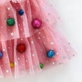 thumbnail image 4 of Zanarzt Newborn Dress Toddler Baby Girls Shiny Tutu Dress Princess Birthday Party Pageant Flower Girl Wedding Backless Dresses Hot Pink,12-18 Months, 4 of 6