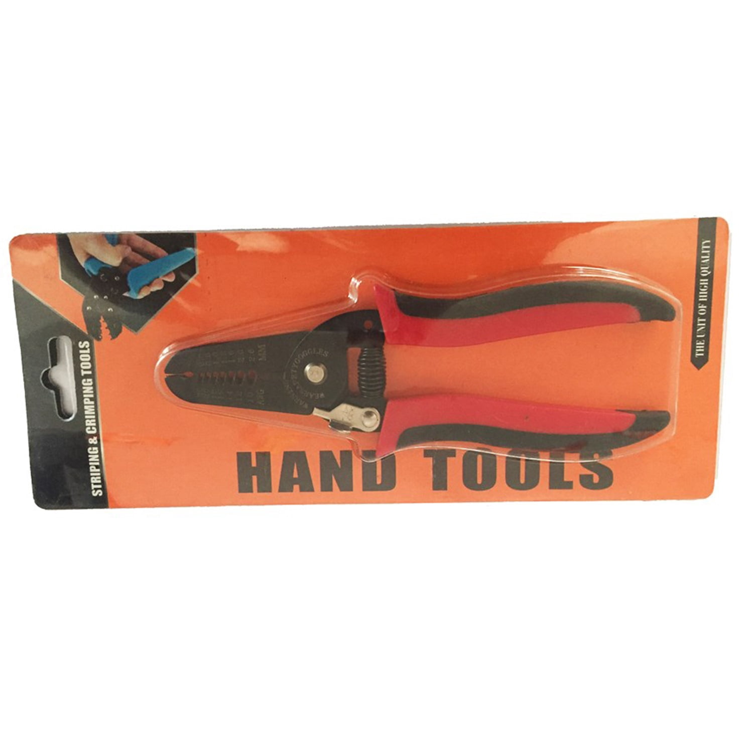 Multi Tool 0.6-2.6mm² 22-10 AWG Wire Stripper Cutter Multifunctional Pliers Cable Stripping Cutter Tool ,Built to Last