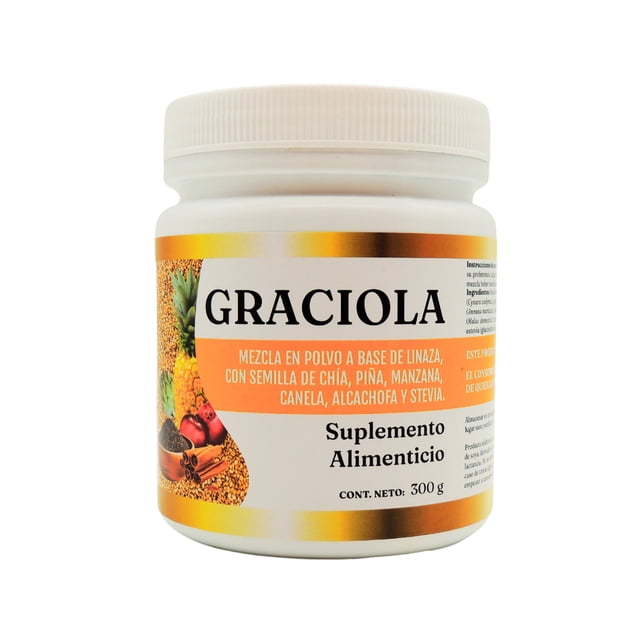 GRACIOLA 300g Polvo para preparar bebida a base de linaza con semilla de chía