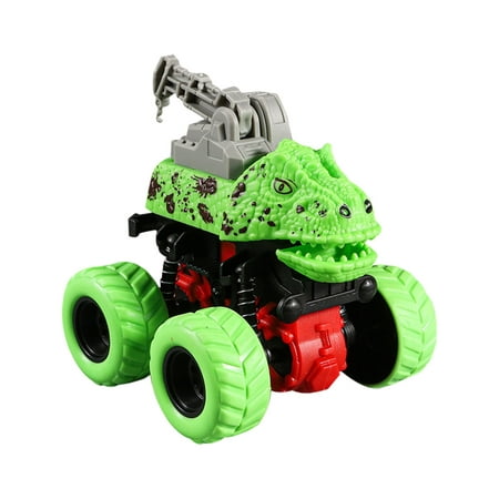 Black And Friday Deals 2023 Toys Four-Wheel-Drive Inertial Sport Utility Vehicle Children'S Dinosaur Toy Car Green One Size