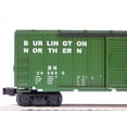 thumbnail image 4 of Lionel Burlington Northern Standard O Double Door BOXCAR O Gauge 2443002, 4 of 10