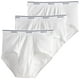 thumbnail image 1 of Brief Fruit of the Loom para hombre, paquete de 3 unidades, color blanco, tamaño pequeño, 1 of 2