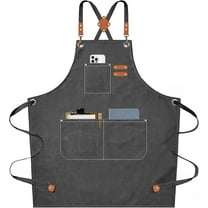 Cotton Canvas Gardening & Work Apron with Large Pockets