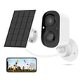 thumbnail image 1 of Cámara De Seguridad Wifi Solar,no Requiere Hub C/panel Solar Blanco, 1 of 5