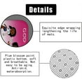 thumbnail image 6 of 4PCS Cute Black Girl Shower Curtain Set, Ballerina Ballet Dancer Afro Black Woman African American Bathroom Decor, Waterproof Fabric Pink Shower Curtain, Non-Slip Bath Mat Toilet Rug, 6 of 8