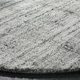 thumbnail image 3 of Safavieh Abstract Bailey Striped Area Rug, Gray/Black, 4' x 4' Round, 3 of 10