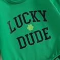 thumbnail image 5 of Okbabeha Mommy and Me Matching Outfits for St. Patrick's Day,Women Mom Kids Toddler Baby Girl Boy Long Sleeve Lucky Shamrock Sweatshirt Shirt Pullover Top, 5 of 7