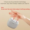 thumbnail image 3 of Seemagic Portable Electric Nail Clipper with Precision Cutter Head & Auxiliary Light, 2-Speed Adjustable, Curved Opening Design, Safe for Adults & Kids, Lightweight 80g ABS White Nail Trimmer with, 3 of 7