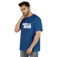thumbnail image 4 of Inkmeso Graphic Tshirt For Men Daddy Is My Hero Tshirt Jersey Tee Shirt Father Day Gift, 4 of 7
